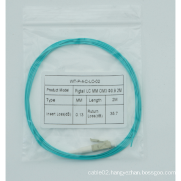 0.9 LC Om3 Fiber Optic Pigail Connector